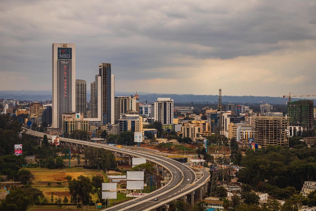 Nairobi financial district